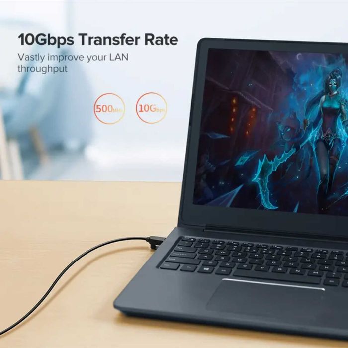 UGREEN Cat6A Ethernet-кабель