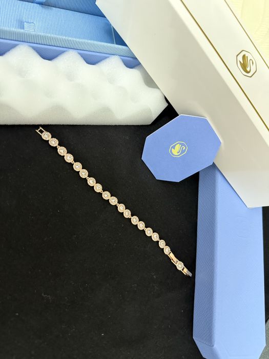 Bratara swarovski angelic rose gold