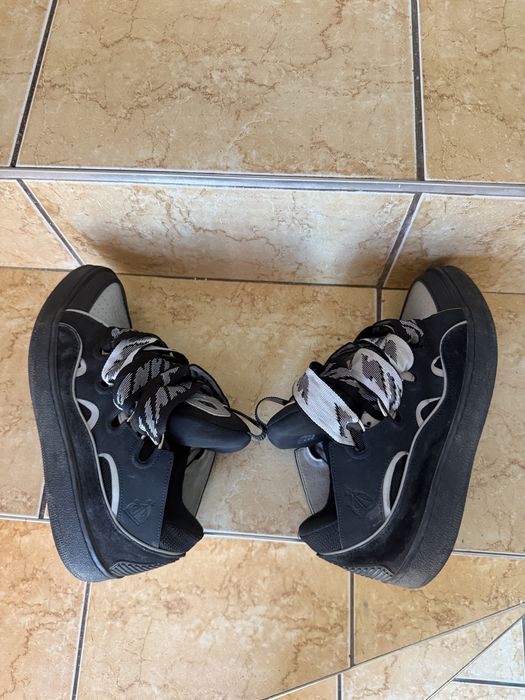 Lanvin Curb Black Reflective