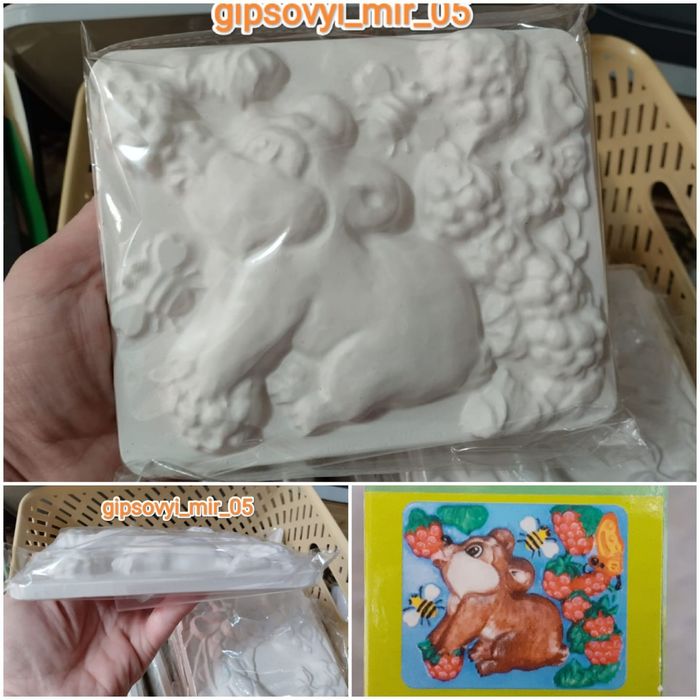 Копилки,3д картины из гипса - раскрась сам(а)!