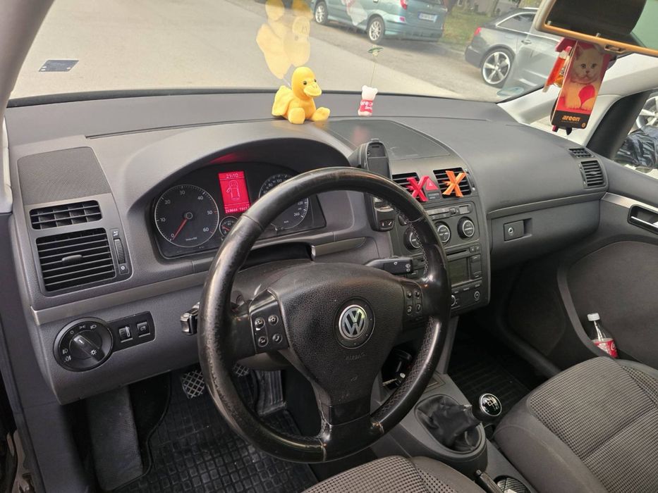 VW Touran 2.0 TDI 170 к.с. НА ЧАСТИ – код мотор BMN, 180 000 км, Ръчка