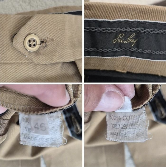 Pantaloni de lux Su Misura Italiano, Office, Bărbați - 46 (XS)