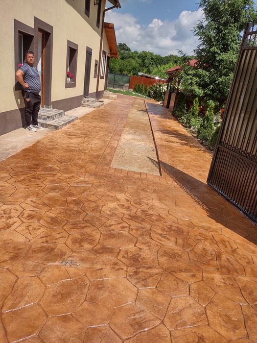 Beton amprentat Prahova