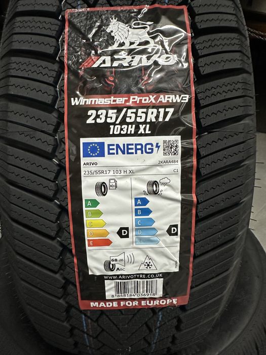 Нови зимни гуми ARIVO WINMASTER PROX ARW3 235/55R17 103H XL БОРД 2355517