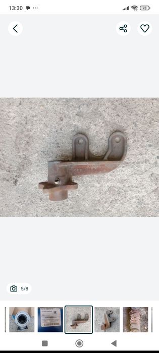 Патрубок приёмный КамАЗ евро