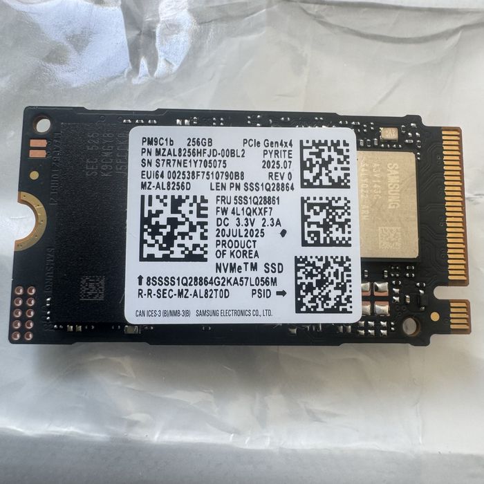 Новый 256GB Samsung 990 Evo Plus PM9C1b PCI 4.0