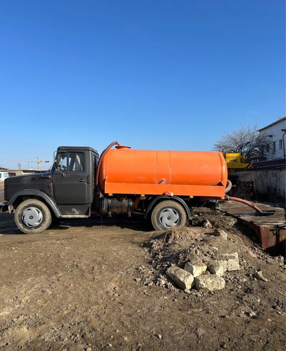 Вакуум Зил.Откачка септик