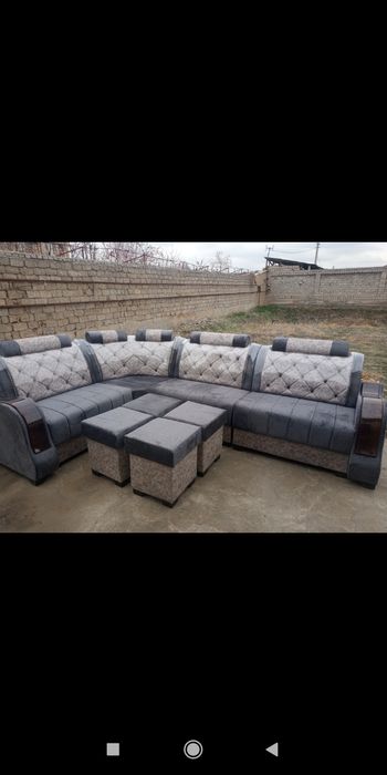 Yumshoq mebel xoxlagan razmerda tayorlab beramiz