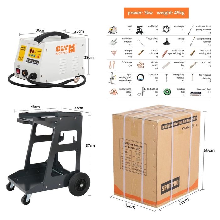 Споттер для кузовных работ