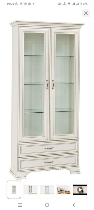 Шкаф для посуды, в гостинной