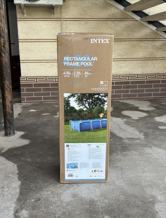 Каркасный бассейн intex