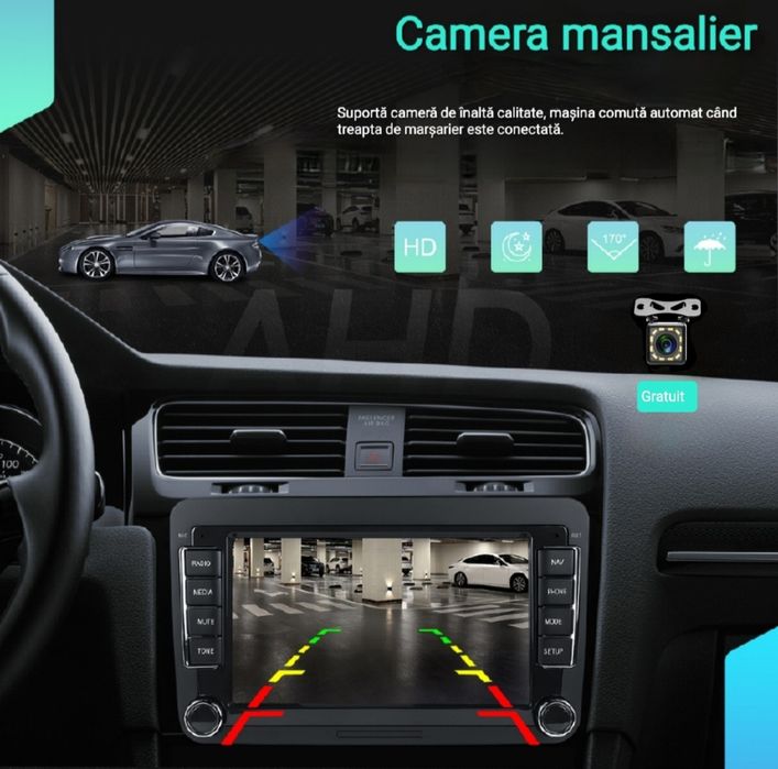 Мултимедия Carplay и Android Auto за VW, Seat,  Shkoda