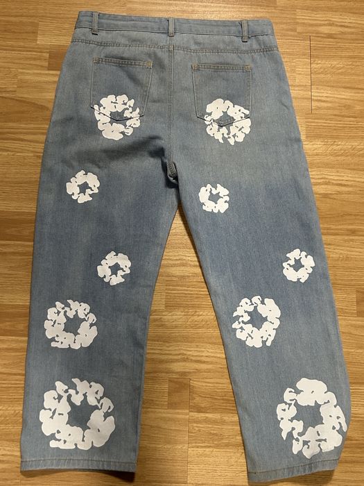 Blugi cu imprimeu Denim Tears