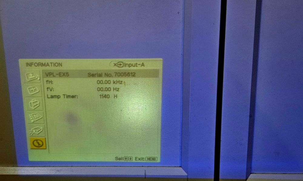 Прожектор SONY с резервна лампа