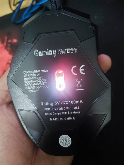 Sichqoncha gamerlar uchun 800dan 3200 DPI gacha ochadi