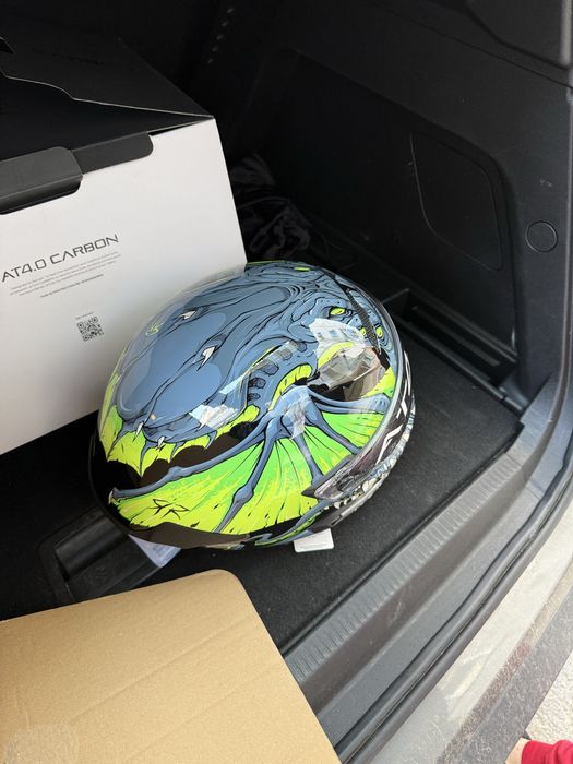 Casca moto ruroc atlas plus sistem audio harman