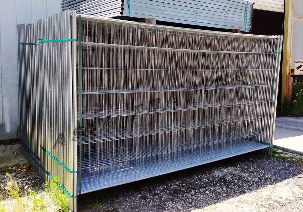 Прозирна/решетъчна мобилна строителна ограда ТОП ЦЕНИ