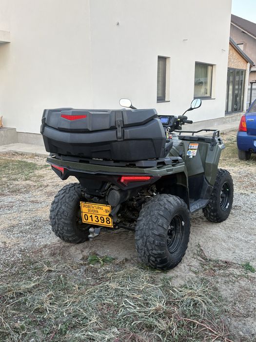 Atv Polaris 570, 2021, 2800 km, omologat 2 locuri  (nu can am, cf moto)