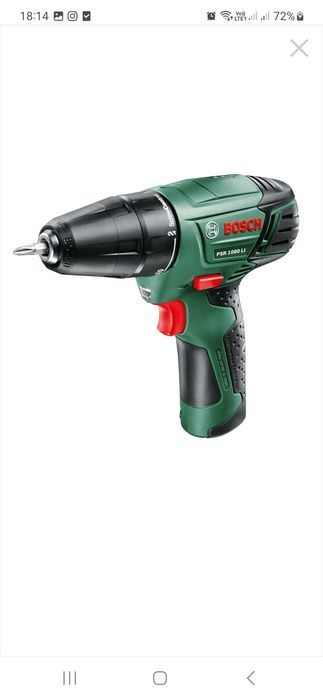 Masina insurubat Bosch PSR 1080 LI, 10.8V, 1,5Ah, 550 RPM Li-Ion