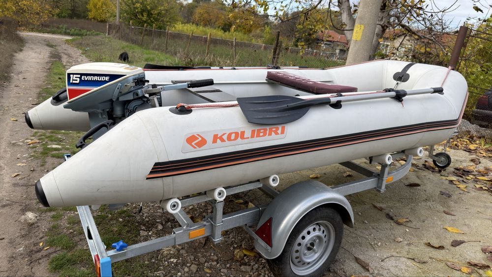 Лодка Kolibri и колесар