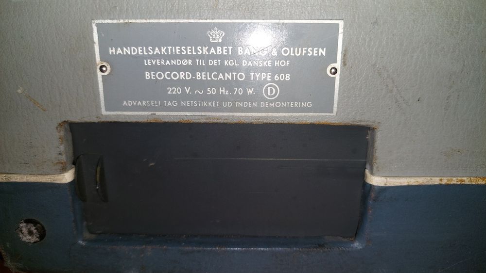 Магнетофон Beocord Belcanto 608/60