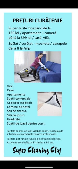 Firma Curatenie Cel mai bun pret !