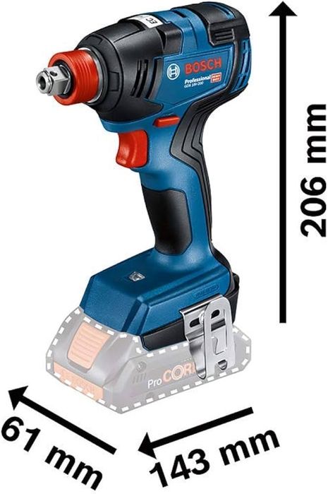 BOSCH GDX 18V-200 безчетков импакт + гайковер чисто нов ТОП ЦЕНА