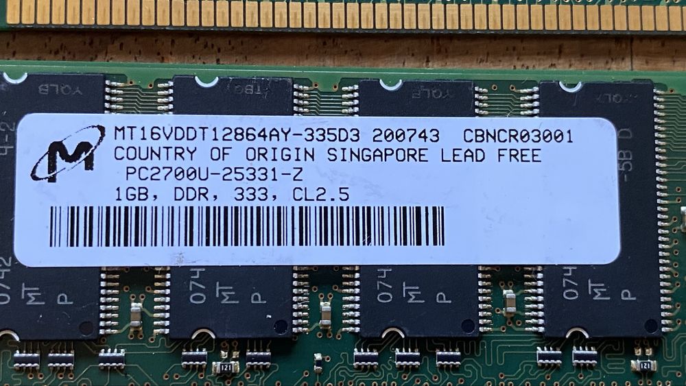 Рам памет RAM memory