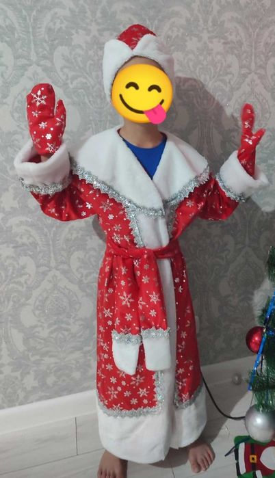 Костюм дед мороза  детский