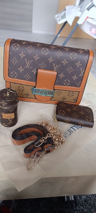LOUIS VUITTON дамска кожена чанта