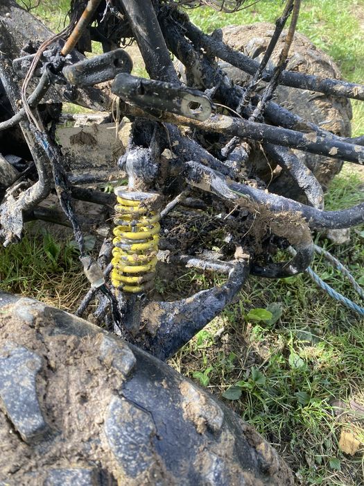 Vand atv 200cc 4t incendiat