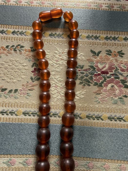 кехлибарен гердан  натурален балтийски