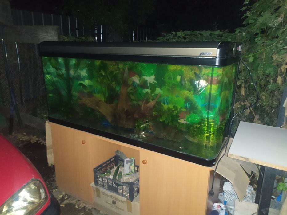 Заводской аквариум 440л .