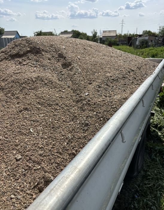 Доставка щебень песок балласт отсев