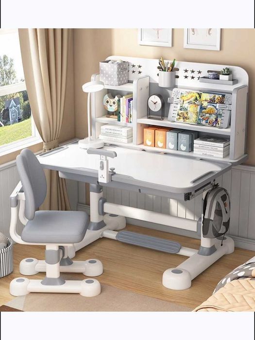 Парта Трансформируемая - учебный стол, для детей от 3 до 18 лет.