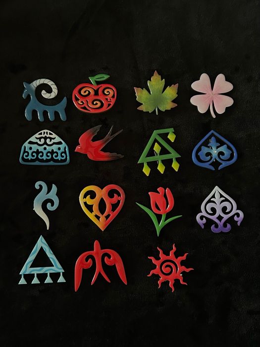 Продам этно-броши