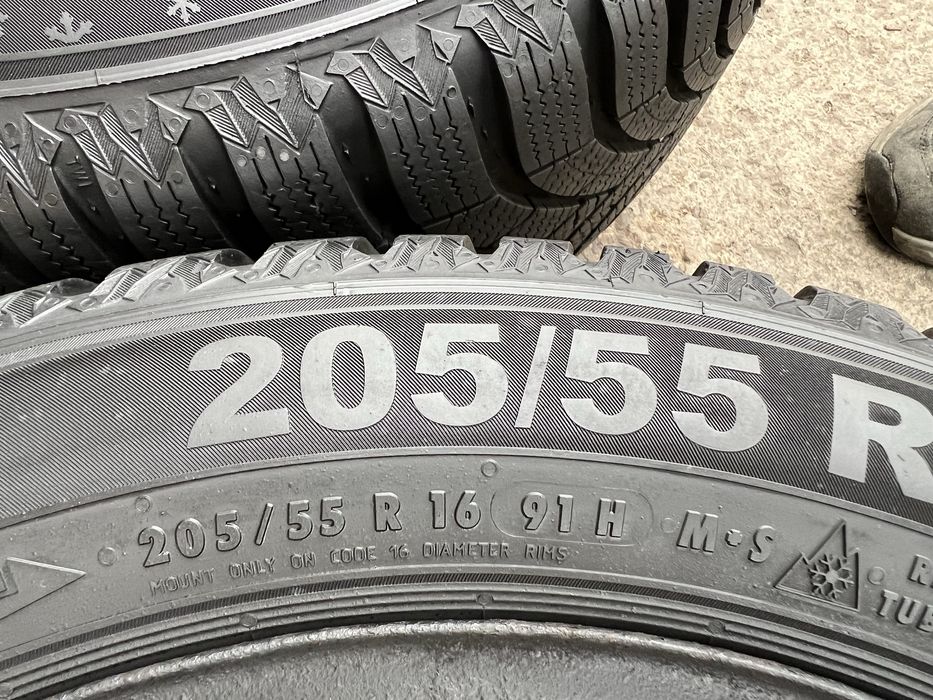 Set roti vw golf / passat pe 16 -iarna - 2023 -8 mm semperit ‼️