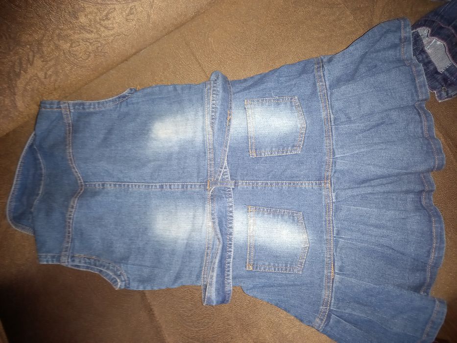 Джинсовка  и джинсовый сарафан