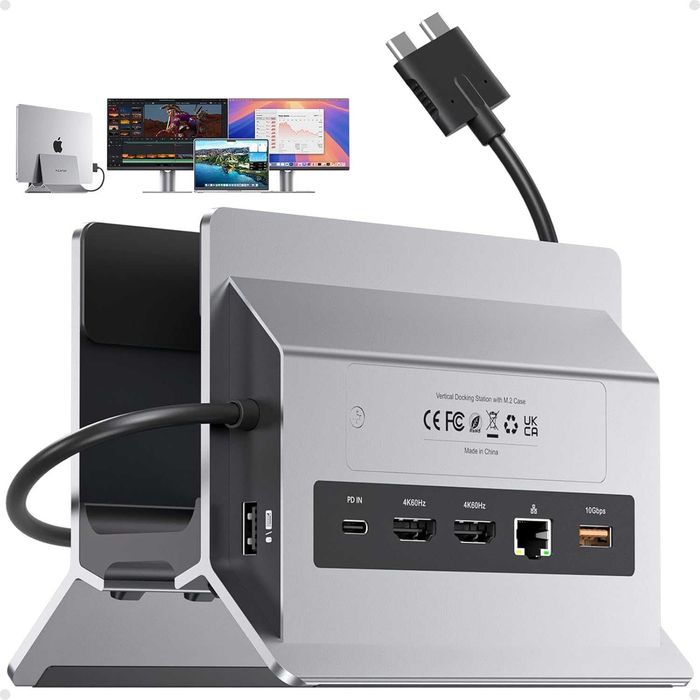 Докинг станция PULWTOP 10 in 1 за MacBook
