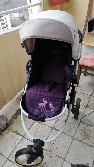 Детска количка 2 в 1 Lorelli Monza