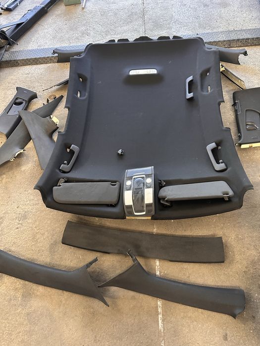 Черен таван ауди а6 4ф седан пълен комплект