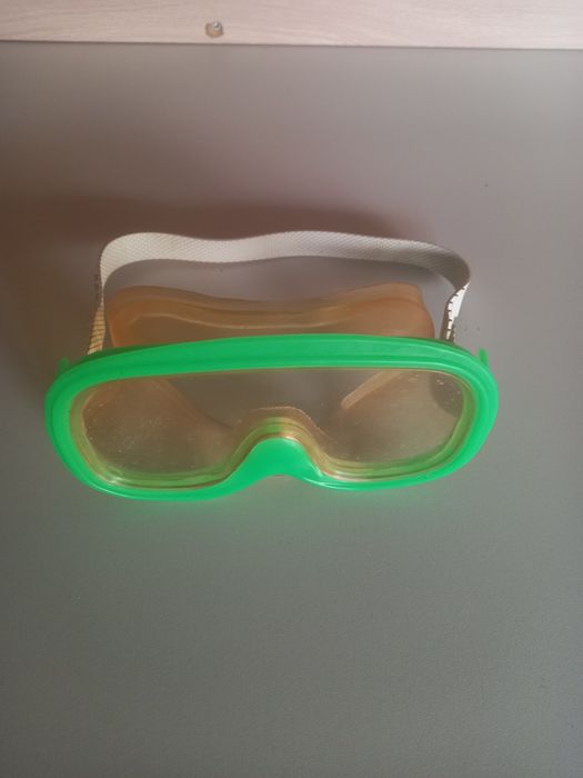 Чехлы на детские коньки, маска для ныряния