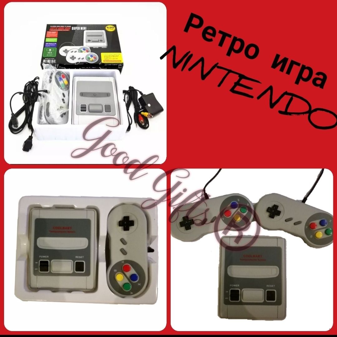 Ретро игра Нинтендо Nintendo вградени игри Super Mario Супер Марио гр ...