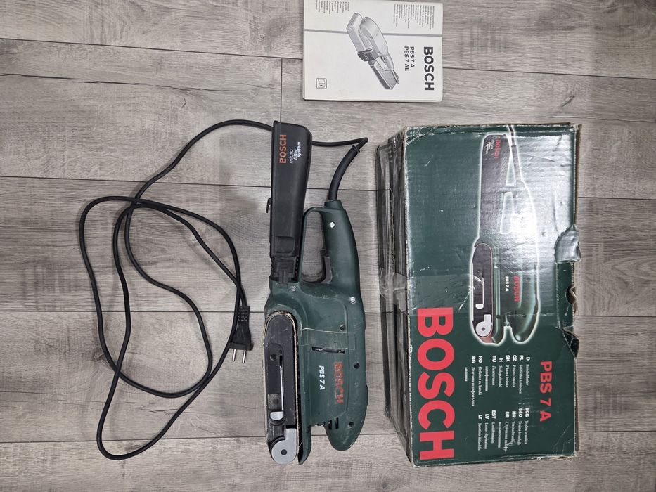 BOSH PBS 7A  600W - лентова шлифовъчна машина