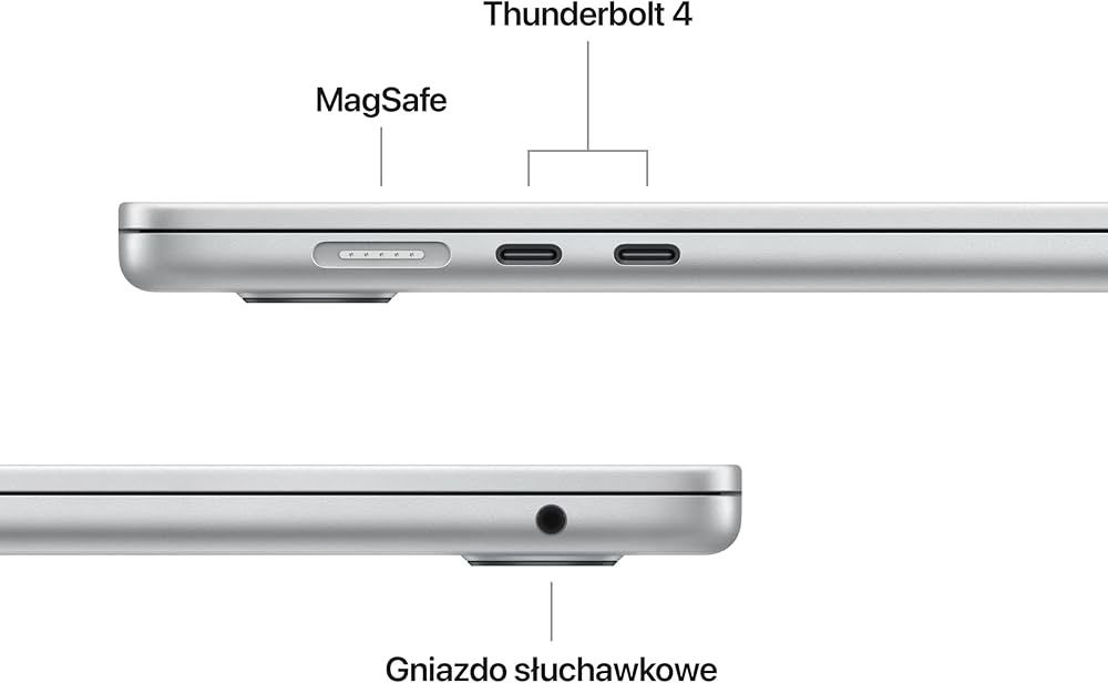 Macbook Air 15, M4, 16GB, 512GB, цвят Silver-чисто нов
