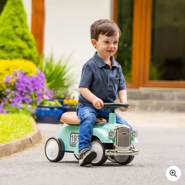Masinuta premergator Kinderauto BJ665 Baby Car cu roti moi Turquaz