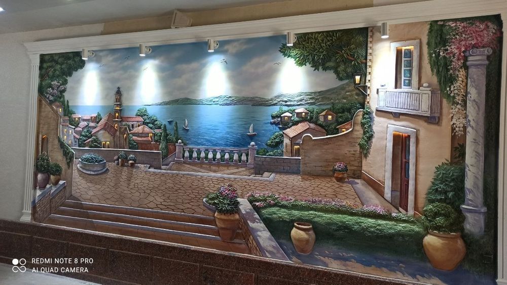 XUDOJNIK, RASSOM, BARELEF, ROSPIS, Atachento, Venetsyanko, Dekoratsiya