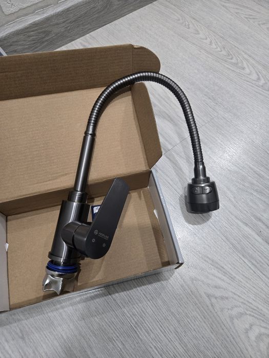 Смеситель графит абсолютно новый