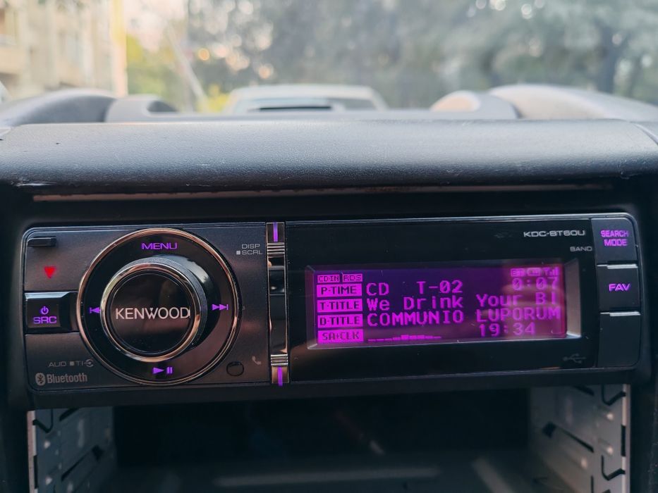Авторадио Kenwood KDC-BT60U