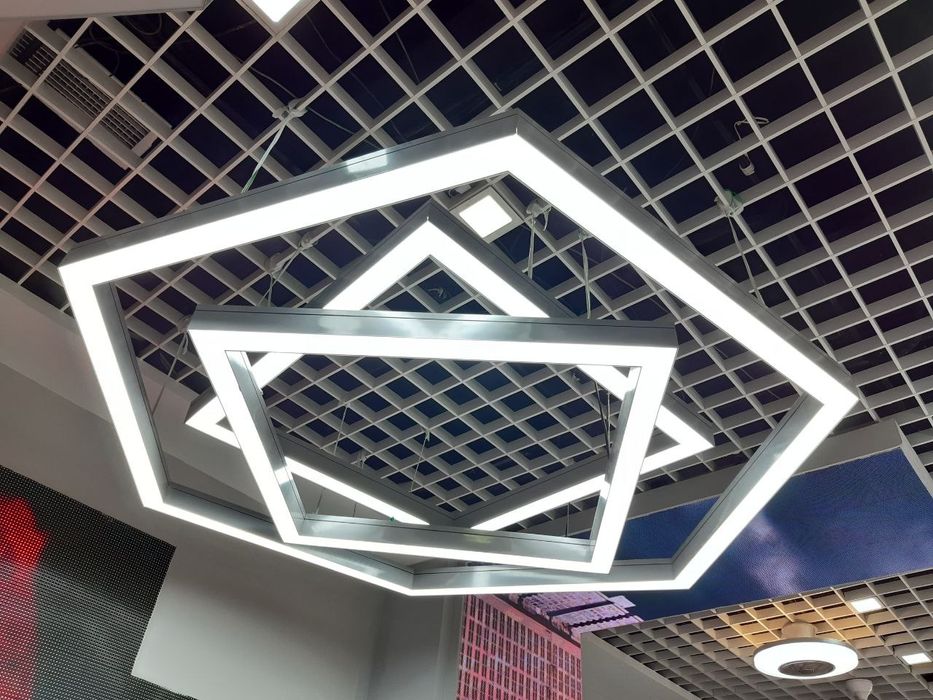 Podvesnoy svetilnik. Lineyniy. Подвесной. Навесной светильник